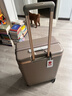 愛(ài)可樂(lè )（Echolac）王朝二代新品快拆輪行李箱可拆內里旅行箱PC142U果殼棕24英寸 曬單實(shí)拍圖