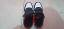 李寧童鞋男童運動(dòng)鞋秋冬新款兒童板鞋皮面防水中大童百搭休閑跑鞋 812黑紅皮面 37 碼內長(cháng)23.5CM 曬單實(shí)拍圖