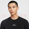 耐克男子速干短袖上衣春季訓練針織半袖N(xiāo)IKE PRO DRI-FIT HV0410 010黑/白 XL 曬單實(shí)拍圖