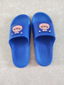 兒童拖鞋男孩女孩防滑防臭浴室居家小孩寶寶居家外穿洗澡涼拖鞋 藍色-阿貍熊 37 -38碼 鞋內長(cháng)23.5cm 曬單實(shí)拍圖