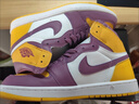 喬1 AJ1 High 高幫 白紫黃兄弟會(huì )復古運動(dòng)籃球鞋男女鞋555088-706 喬1 AJ1 High 高幫 白紫黃兄弟會(huì )555088-706 36 曬單實(shí)拍圖