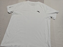 安踏（ANTA）零壓速干T丨短袖T恤男夏季冰絲涼感短T男士吸濕透氣跑步健身上衣 【升級速干科技+輕膚柔軟】純凈白7103-6 XL 180（推薦140-160斤） 曬單實(shí)拍圖