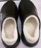 潔麗雅手術(shù)室防水棉拖鞋男士秋冬季2026新款外穿防滑防臭保暖厚底棉鞋男 黑色 【防水防滑 一鞋兩穿】 41-42 【適合40-41】 曬單實(shí)拍圖