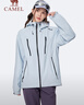 駱駝（CAMEL）外套全地形拒水夾克男女款三防戶(hù)外服 C35CR0L0019 遠山藍 S 曬單實(shí)拍圖
