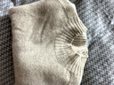 她享90%羊毛衫女秋冬半高領(lǐng)羊毛針織衫簡(jiǎn)約百搭毛衣打底衫女T54Y081 曬單實(shí)拍圖