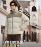 波司登（BOSIDENG）新款羽絨服男短款加厚90絨復古百搭立領(lǐng)保暖外套B250245261 松仁米7F56 S 170/92A 體重約120-130斤 曬單實(shí)拍圖