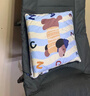 金號抱枕被子水晶絨加厚多功能靠枕辦公室兩用 字母臘腸狗 45*45cm 曬單實(shí)拍圖