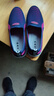 福明軒老北京布鞋女鞋春秋軟底防滑運動(dòng)休閑一腳蹬中老年媽媽鞋老人舒適 8738藍色【四季款】 36 曬單實(shí)拍圖