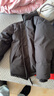 馬克華菲棉服男士秋冬加厚棉襖外套防寒夾克保暖面包棉衣 黑色 XL 曬單實(shí)拍圖