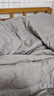 水洗棉夏被夏涼被子空調被單雙人薄款被夏天學(xué)生宿舍可機洗兒童被 Home-經(jīng)典灰【親膚裸睡】 150*200cm【單人被】 曬單實(shí)拍圖