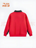 ANTA兒童衛衣男小童裝2026春季新款I(lǐng)P-奧特曼寶寶騎行運動(dòng)套頭衫 經(jīng)典紅-2 120 cm 曬單實(shí)拍圖