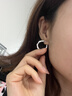 Arsis【許妍同款】自由搭配潺流耳圈耳釘耳環(huán)送女友新年情人節禮物 曬單實(shí)拍圖