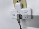 飛利浦（PHILIPS）品字形轉換插頭/插座轉換器/一轉三分控/多功能插座擴展/無(wú)線(xiàn)插板/插排擴展器 曬單實(shí)拍圖