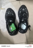 森馬男鞋厚底增高老爹鞋潮流百搭男士休閑運動(dòng)跑步鞋子男 黑色 41 曬單實(shí)拍圖