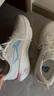 李寧吾適5S 6.0丨跑步鞋男新款緩震回彈舒適透氣中長(cháng)跑支撐休閑運動(dòng)鞋 云霧白-1 42 曬單實(shí)拍圖