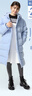 優(yōu)衣庫童裝男童女童高級保暖羽絨大衣外套長(cháng)款羽絨服478153 61 水藍色 160 曬單實(shí)拍圖
