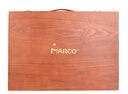 馬可（MARCO）高端木盒文具套裝禮盒179件套兒童繪畫(huà)畫(huà)筆禮盒美術(shù)蠟筆學(xué)生男孩女孩生日禮物新年禮繪畫(huà)套裝 曬單實(shí)拍圖