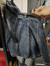 ONLY2026春季新款辣妹風(fēng)A字牛仔短裙百褶裙半身裙女|126137003 J3G藍黑牛仔 S 曬單實(shí)拍圖