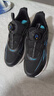 特步（XTEP）兒童運動(dòng)鞋燚系列透氣潮流旋鈕扣回彈緩震跑鞋 黑/碧湖藍 38 曬單實(shí)拍圖