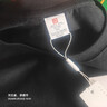 【京東直采】210g純棉 圓領(lǐng)短袖t恤男 打底內搭衛衣秋冬服飾5折 黑色（短袖） 4XL （170-190斤） 曬單實(shí)拍圖