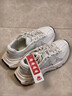 卡帕（Kappa）白色運動(dòng)鞋女鞋春季新款增高老爹鞋女士休閑小白鞋子女白灰色38.5 曬單實(shí)拍圖