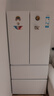 海爾（Haier）山茶花「485升級」510L法式多門(mén)母嬰冰箱全空間保鮮超薄零嵌除菌凈味BCD-510WGHFD1BWFU1國家補貼 曬單實(shí)拍圖