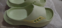 Saucony索康尼CRADLE搖籃2運動(dòng)拖鞋男女時(shí)尚一腳蹬緩震舒適涼鞋 淺綠 37 曬單實(shí)拍圖