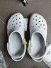 卡洛馳（CROCS）男女鞋經(jīng)典洞洞鞋休閑時(shí)尚潮流沙灘鞋包頭涼拖鞋 10001-1FT 43-44 曬單實(shí)拍圖