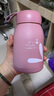 【京東物流送貨上門(mén)】萌萌兔卡通水杯女牛奶玻璃杯創(chuàng  )意便攜杯子 粉色萌萌兔 330ml 1只 曬單實(shí)拍圖