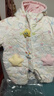 蒙黛莉嬰兒冬季衣服可愛(ài)保暖外出服新生兒超萌帶帽連體衣加絨爬服棉衣 圖片色 73cm 曬單實(shí)拍圖