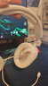 極度未知（HYPERX）颶風(fēng)2/颶風(fēng)3頭戴式有線(xiàn)游戲耳機原金士頓 FPS吃雞CSGO電腦手機Switch、PS5電競耳機被動(dòng)降噪耳麥 颶風(fēng)炫彩版白色丨RGB燈效 曬單實(shí)拍圖