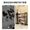 溢彩年華鞋架門(mén)口多層小型簡(jiǎn)易宿舍鐵藝入戶(hù)門(mén)立式鋼制家用鞋架子2415 曬單實(shí)拍圖