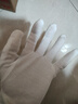 鳴固 白手套禮儀手套勞保純棉 白色棉質(zhì)手套  6付/包 曬單實(shí)拍圖