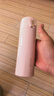 蘇泊爾（SUPOR）（SUPOR）保溫杯一鍵開(kāi)合316L不銹鋼水杯男女士商務(wù)便攜學(xué)生杯 【一鍵開(kāi)蓋】薄霧粉- 450ml 曬單實(shí)拍圖