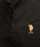 U.S. POLO ASSN.保羅POLO衫男夏季商務(wù)休閑短袖桑蠶絲涼感T恤男上衣父親節黑色2XL 曬單實(shí)拍圖