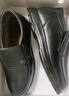 意爾康男鞋商務(wù)休閑鞋加絨保暖爸爸鞋高幫棉鞋皮鞋男 59783W黑色 43 曬單實(shí)拍圖