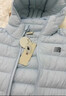 FDR 旗艦店 內膽外套男90白鴨絨毛領(lǐng)情侶輕薄連帽排骨羽絨服女款冬季 米白色 S 曬單實(shí)拍圖