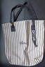 京東物流 條紋帆布包包女大容量上課手提袋韓系單肩通勤托特包 【熱賣(mài)】敞口款帆布包 曬單實(shí)拍圖