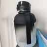 京東京造噸噸桶  運動(dòng)水壺大容量tritan水杯外出方便攜帶 黑白漸變1.6L 曬單實(shí)拍圖