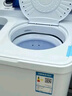 小鴨（XIAOYA）13公斤洗衣機雙桶半自動(dòng)波輪洗+脫19.5公斤大容量宿舍租房家用 雙缸脫水甩干老式強力去污以舊換新 19.5公斤 雙缸 【洗13+脫6.5】全國聯(lián)保 曬單實(shí)拍圖