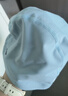 李寧LI-NING兒童泳帽 可愛(ài)純色布藝游泳帽男女舒適泳帽633藍色 曬單實(shí)拍圖