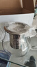 玻璃八駿壺茶壺套裝耐高溫家用煮茶水分離泡茶辦公室花茶茶具套裝 450ML單壺+4只把手杯100ml送小號茶盤(pán) 曬單實(shí)拍圖