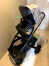 UPPAbabyVISTA V3高景觀(guān)嬰兒車(chē)可坐可躺 寶寶嬰兒手推車(chē) 燕麥灰-不含睡籃 曬單實(shí)拍圖