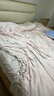 水星家紡四件套床上100支長(cháng)絨棉純棉100%a類(lèi)絲滑被套床單雙人輕奢高級1.8m床白 曬單實(shí)拍圖