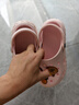 卡皮巴拉夏季兒童涼拖鞋防滑透氣包頭親子踩屎感男女童小孩洞洞鞋 粉色(升級版環(huán)保材質(zhì)） 12 34/35碼(鞋內長(cháng)22CM適合腳長(cháng)21 曬單實(shí)拍圖