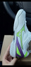 美津濃（MIZUNO）WAVE FANG PRO系列2男女專(zhuān)業(yè)羽毛球鞋減震防滑透氣室內綜合訓練鞋 白綠紫【穩定支撐】FANG PRO 38.5 =245mm 曬單實(shí)拍圖