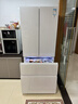松下（Panasonic）大白464L法式多門(mén)冰箱家用超薄零嵌入式變頻雙系統風(fēng)冷無(wú)霜一級能效NR-EW46TGB-W【國家補貼】 曬單實(shí)拍圖