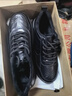 海瀾之家HLA男鞋春夏軟底運動(dòng)休閑皮面鞋子男HAAXXM3DAD230 黑色41 曬單實(shí)拍圖