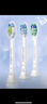 飛利浦（PHILIPS）電動(dòng)牙刷頭 牙齦護理型 適配HX3226HX6421HX6853HX6856 超值囤貨-HX9033/67-6支裝 曬單實(shí)拍圖