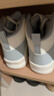 安踏輕松2.0丨高幫板鞋男鞋冬季保暖黑白運動(dòng)鞋百搭時(shí)尚運動(dòng)鞋 曬單實(shí)拍圖